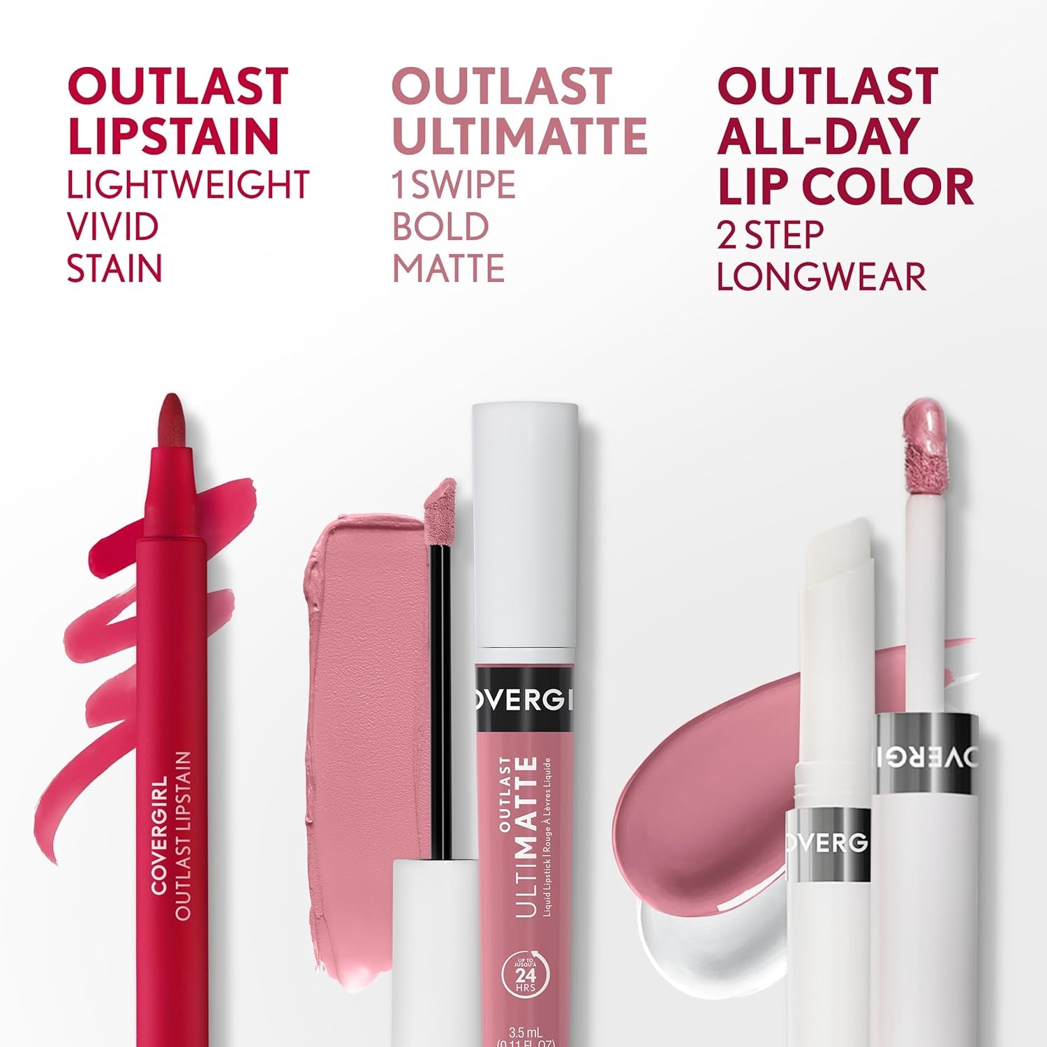 Outlast All-Day Lip Color Custom Nudes, 960 Universal Nude