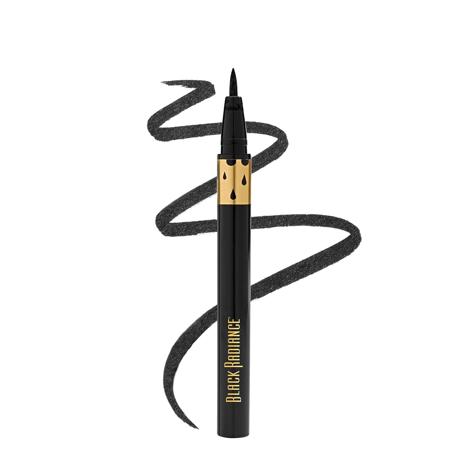 Fine Line Waterproof Liquid Eyeliner Pen - Black Velvet