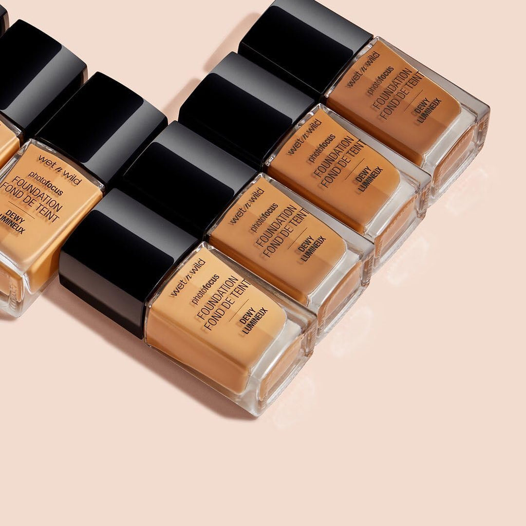 Photo Focus Dewy Liquid Foundation Makeup, Soft Beige (Packaging May Vary)