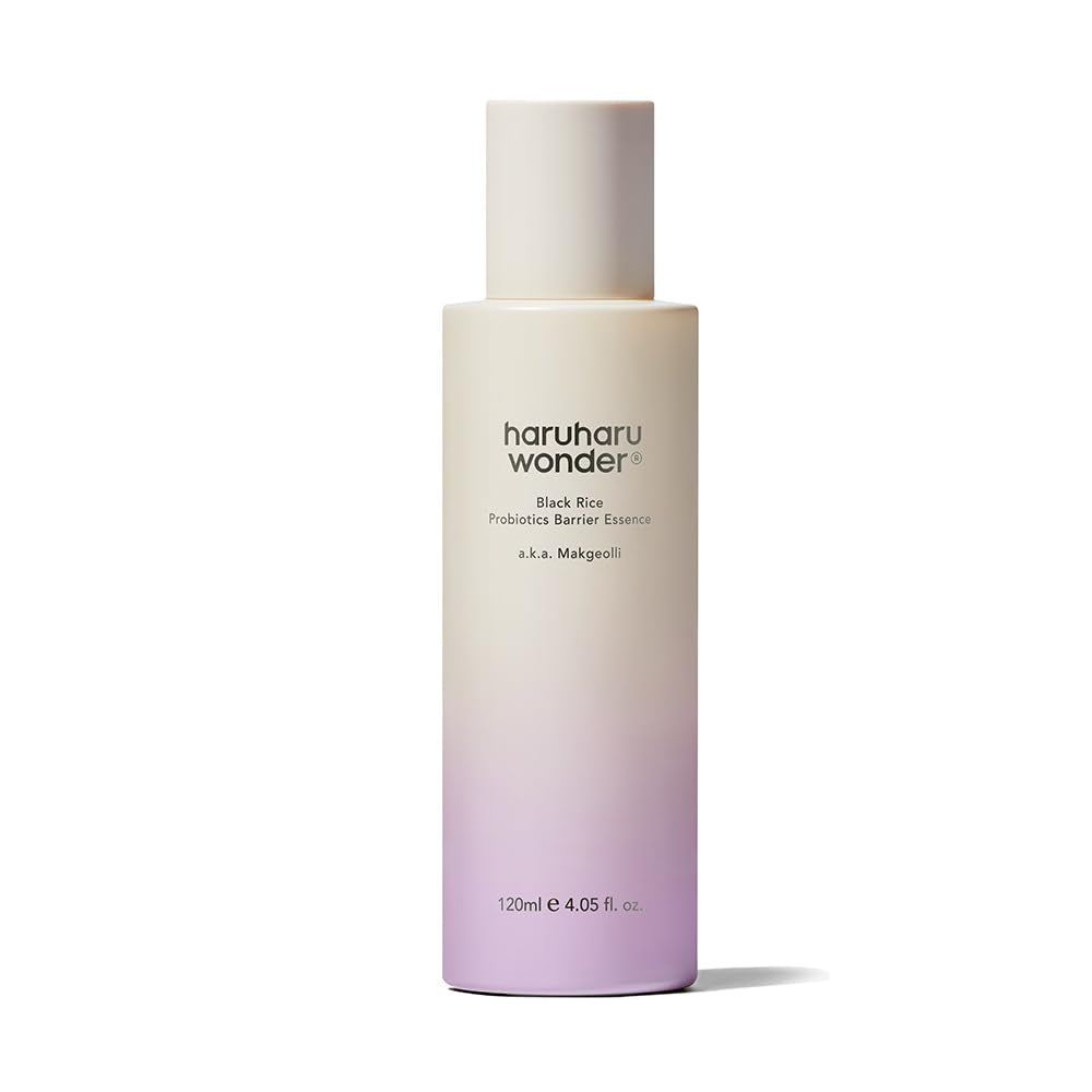 Wonder Black Rice Probiotics Barrier Essence, Skin Flooding & Layering, Strengthens Skin Barrier, Moisturizes, Glowy Radiant Skin, Ceramide & Panthenol, 4.05 Fl.Oz