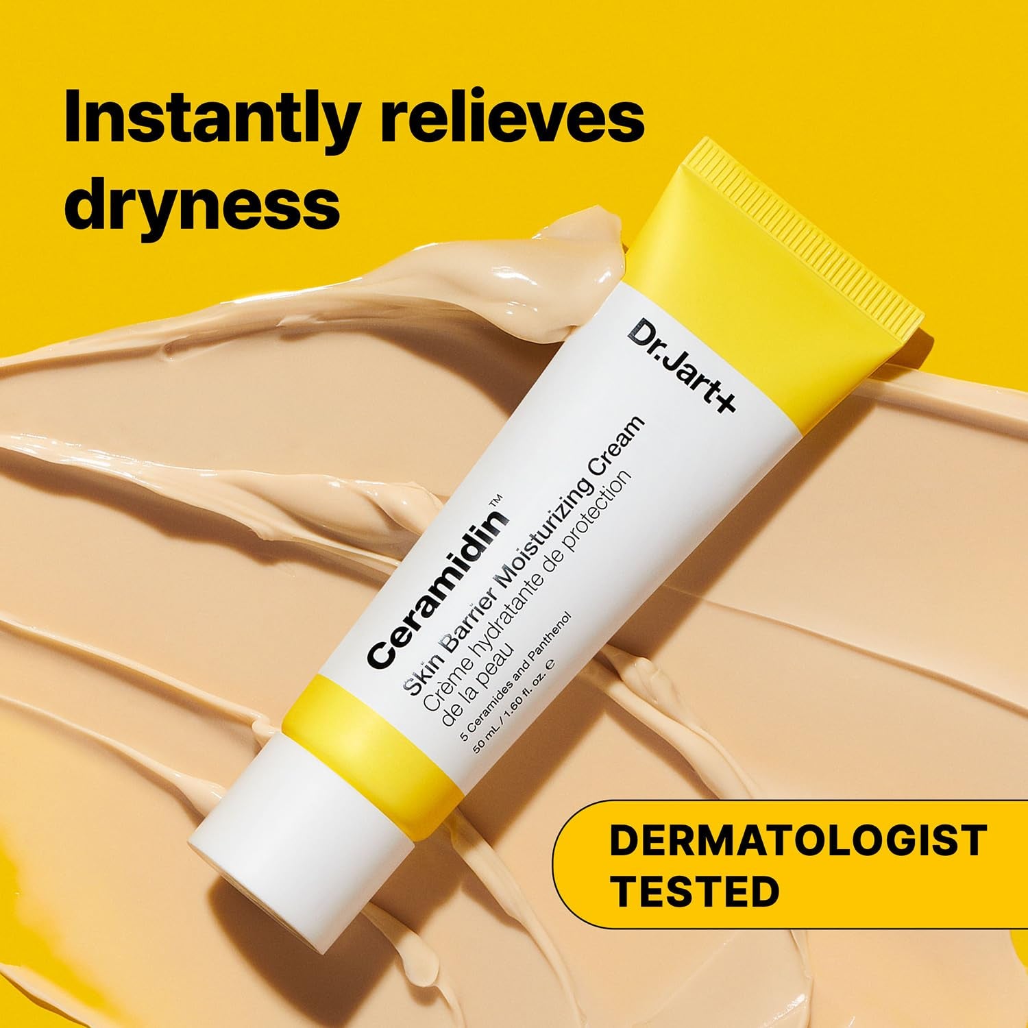 Ceramidin Skin Barrier Korean Face Cream Moisturizer with Ceramides and Panthenol | Korean Skin Care