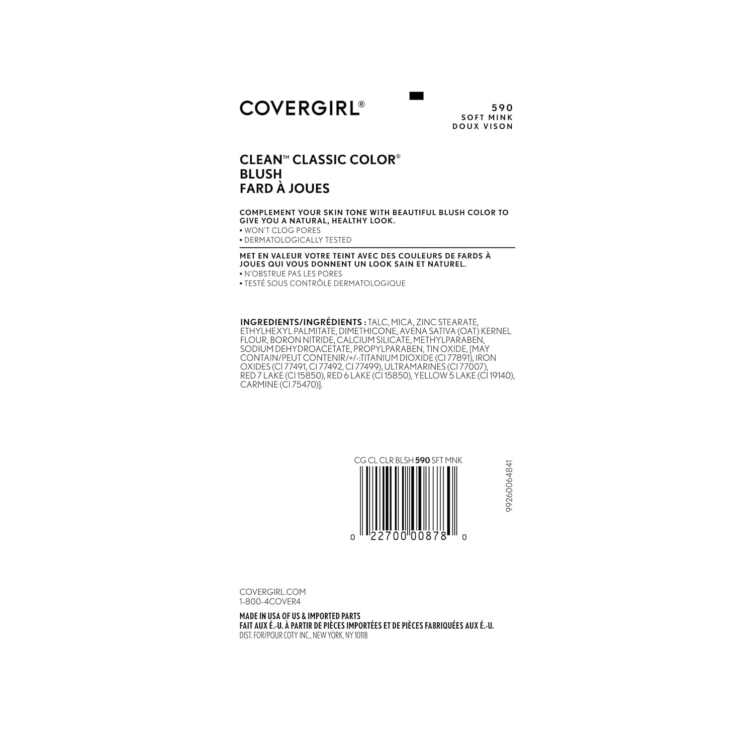 Classic Color Blush Soft Mink