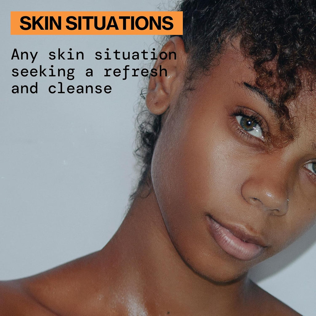 Beauty Sea Foam Face Wash, Daily Gentle Foaming Cleanser, with Coconut Water + Sea Algae, Removes Makeup, for Combination and Oily Skin, Vegan & Cruelty Free