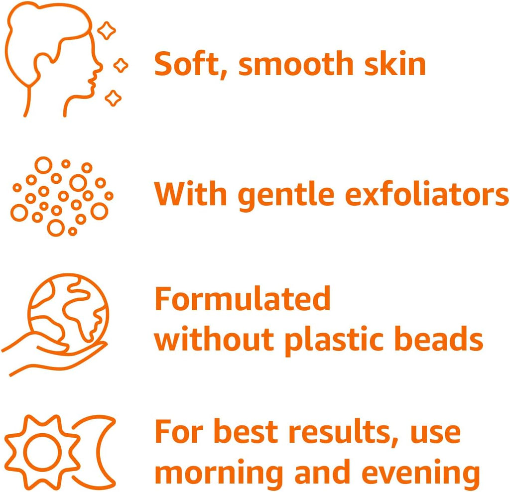 Gentle Exfoliating Face Wash, Replenishing Daily Facial Cleanser, Refreshing, 6.78 Fl Oz (Pack of 1)