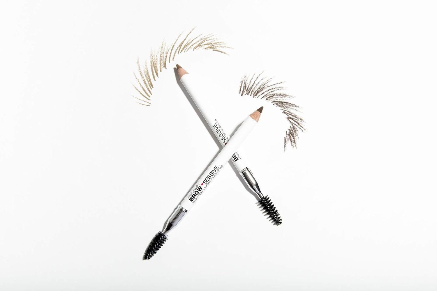 Brow-Sessive Brow Pencil, Ultra-Precise Dual Ended Spoolie Brush for Perfect Buidlable Blendable Shaping, Natural Lasting Shades for Every Brow, Cruelty-Free & Vegan - Taupe(Packaged)