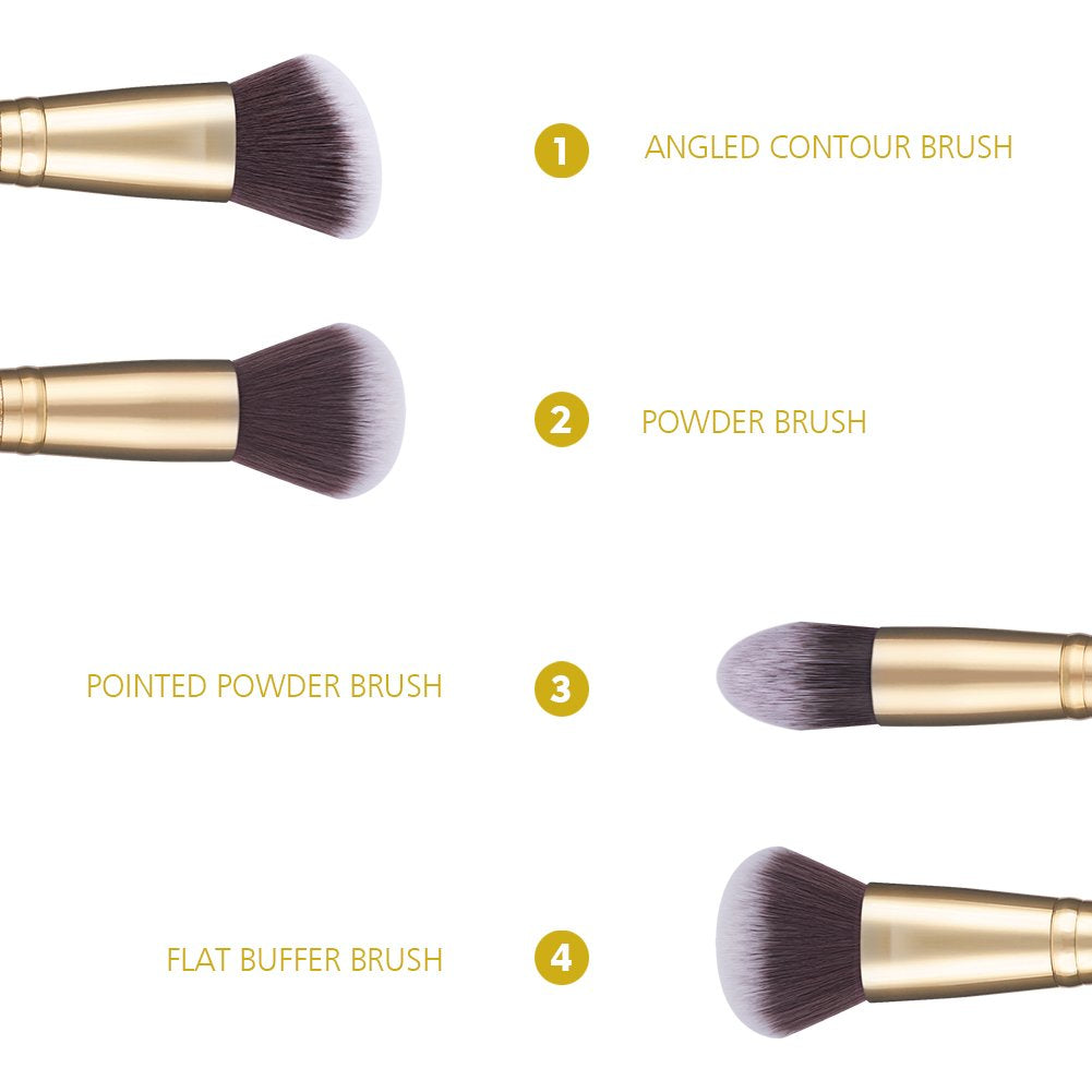 Makeup Brushes Duo End+Makeup Brush Cleaner