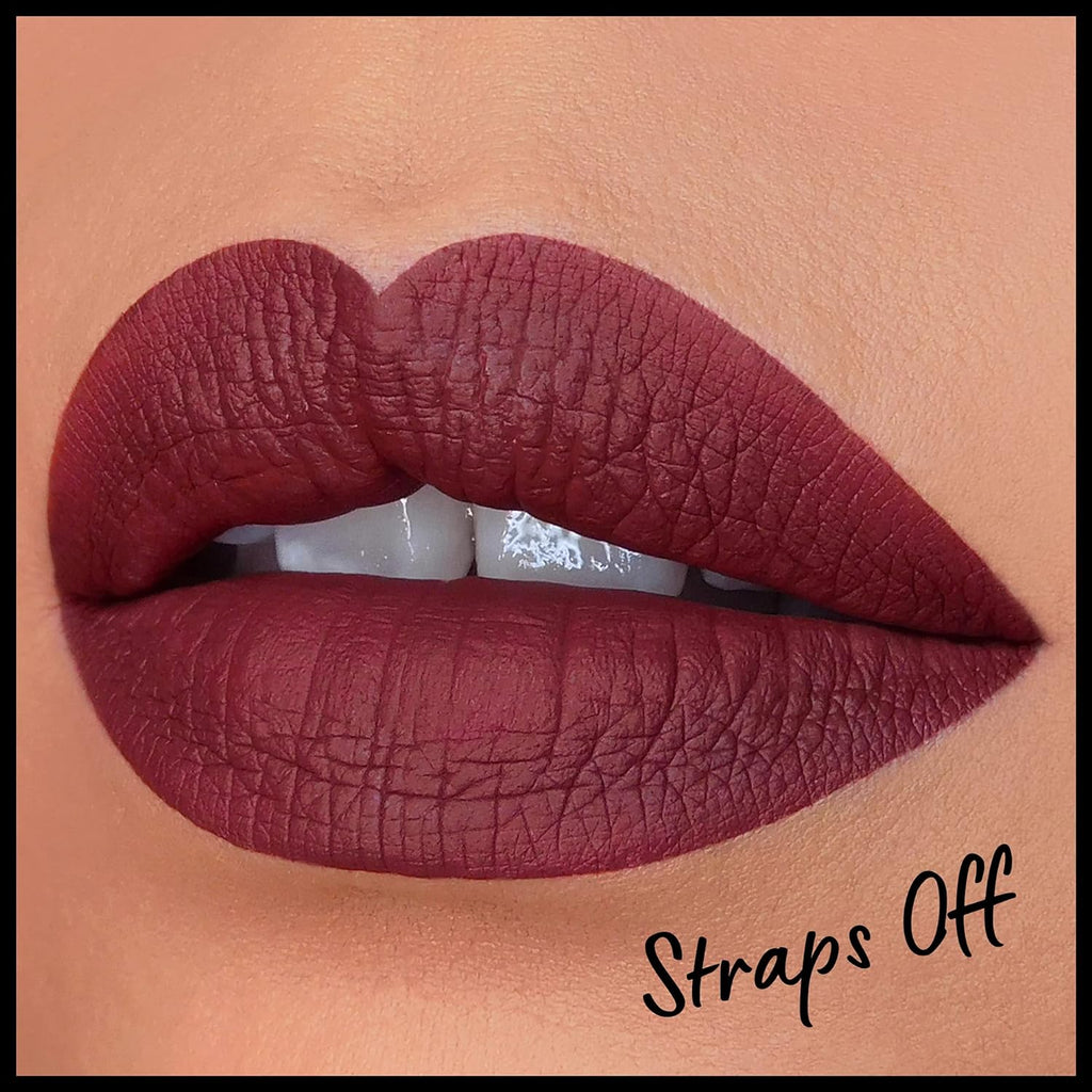 Lip Lingerie XXL Matte Liquid Lipstick - Straps off (Reddish Brown Nude)