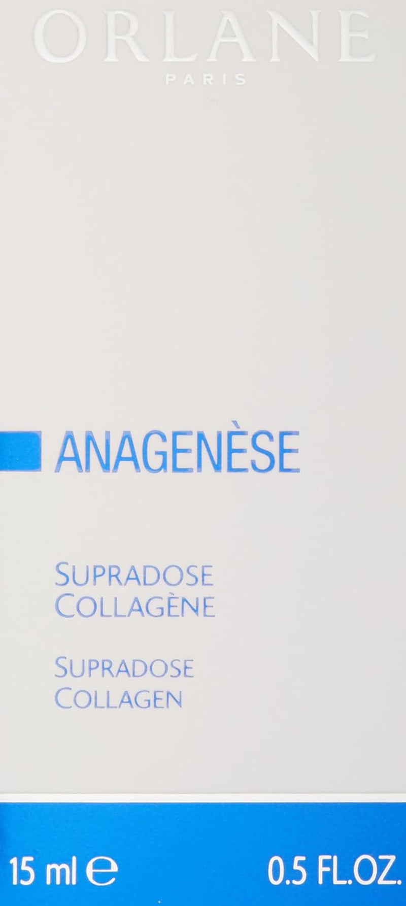 PARIS Anagenese Supradose Collagen - Powered Facial Elasticity Treatment - Active Collagen Concentrate (15Ml)