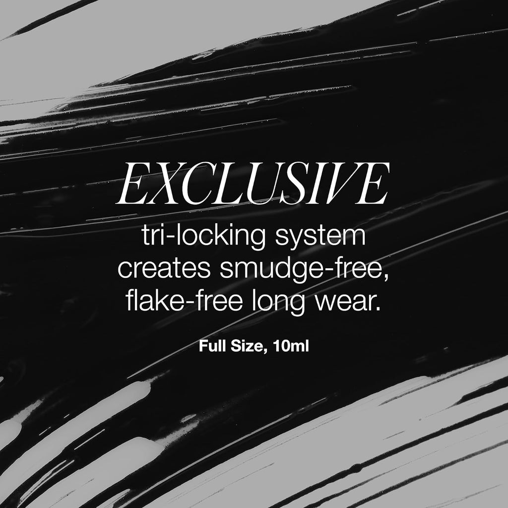 Straight up Volumizing Peptide Mascara – Clean, Long-Wearing Black Mascara – 12-Hour Lift & Volume – Smudge-Free & Flake-Free – Ophthalmologist Tested – 0.34 Oz