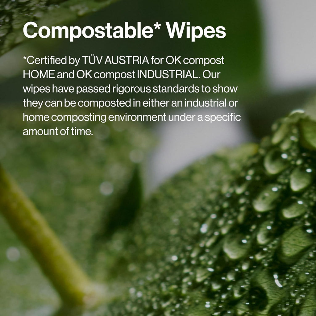 Fragrance Free Cleansing Makeup Remover Facial Wipes | Plant Based, Hypoallergenic, Gentle for Sensitive Skin | 90 Count