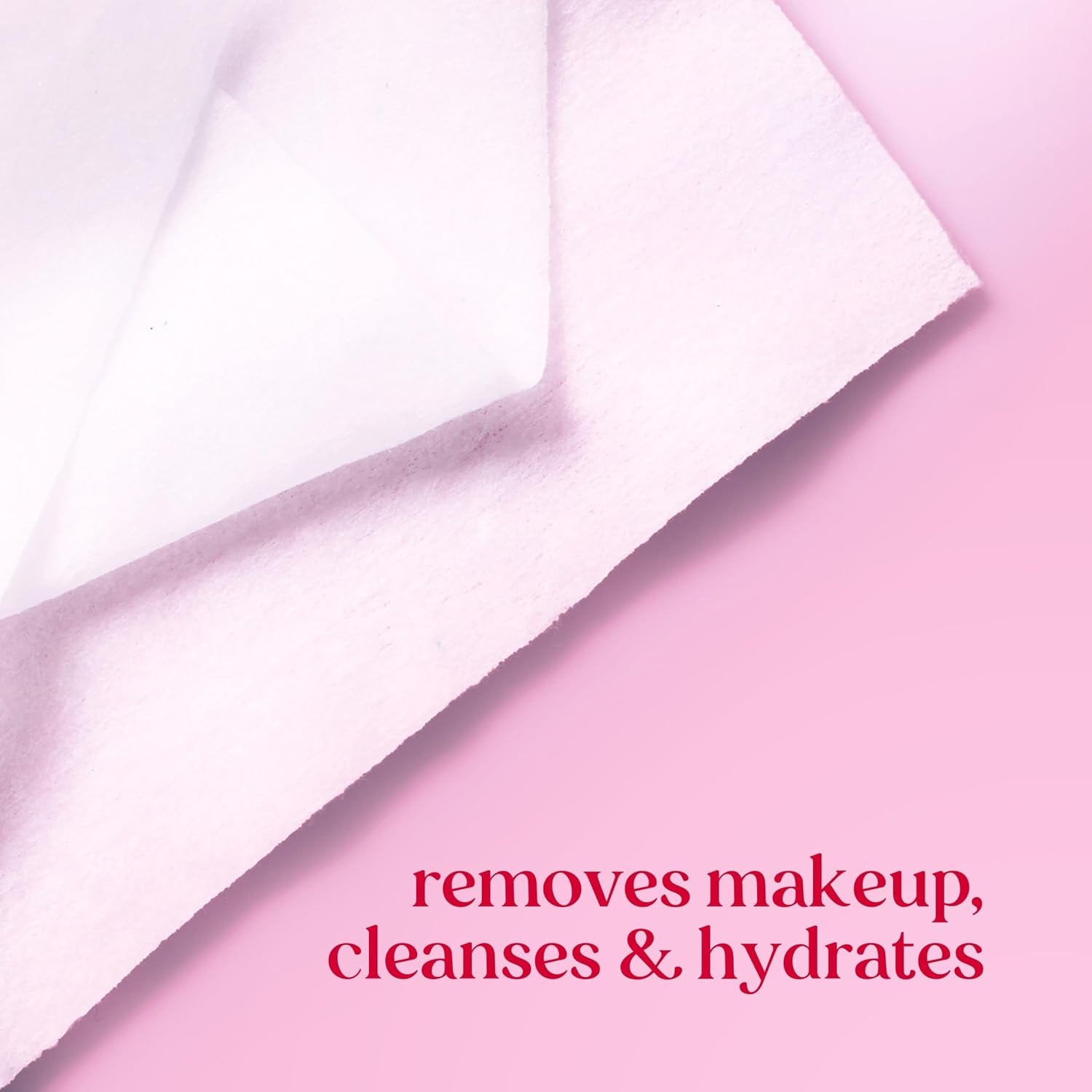 Burt’S Bees Micellar Rose Water Facial Towelettes, 100% Plant Based Cloth; 99% Natural Origin; Remove Makeup, Cleanse, Hydrate; No Oily Residue; All Skin Types; 30 Ct, Pack of 3 (Pack May Vary)