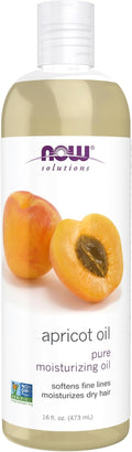 Solutions, Apricot Kernel Oil, Hair Moisturizer, Rejuvenating Skin Oil, Softens Fine Lines, 16-Ounce
