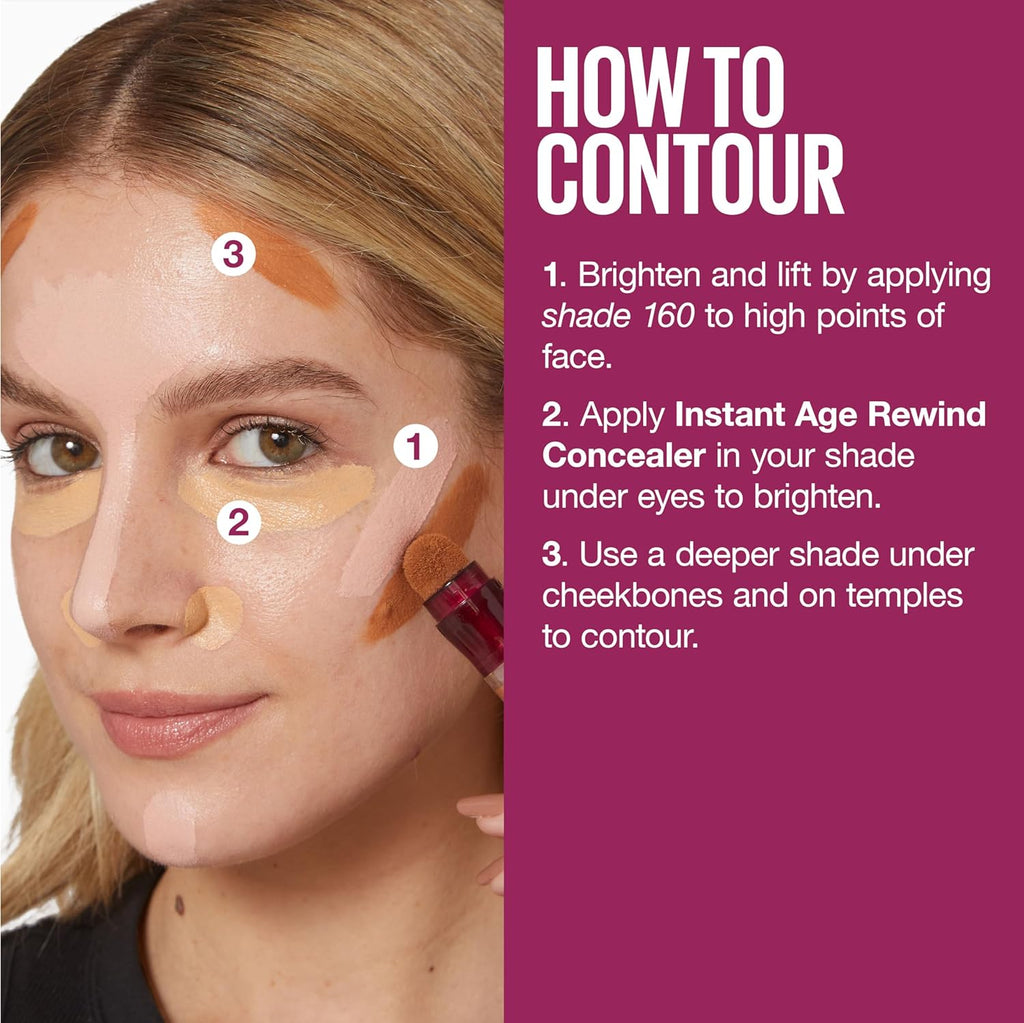 Instant Age Rewind Eraser Dark Circles Treatment Multi-Use Concealer, 100, 1 Count (Packaging May Vary)