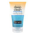 Deep Clean Invigorating Foaming Daily Exfoliating Facial Scrub with Glycerin, Gentle, Cooling & Exfoliating Gel Face Wash to Remove Impurities, Dirt, Oil & Makeup, 4.2 Fl. Oz