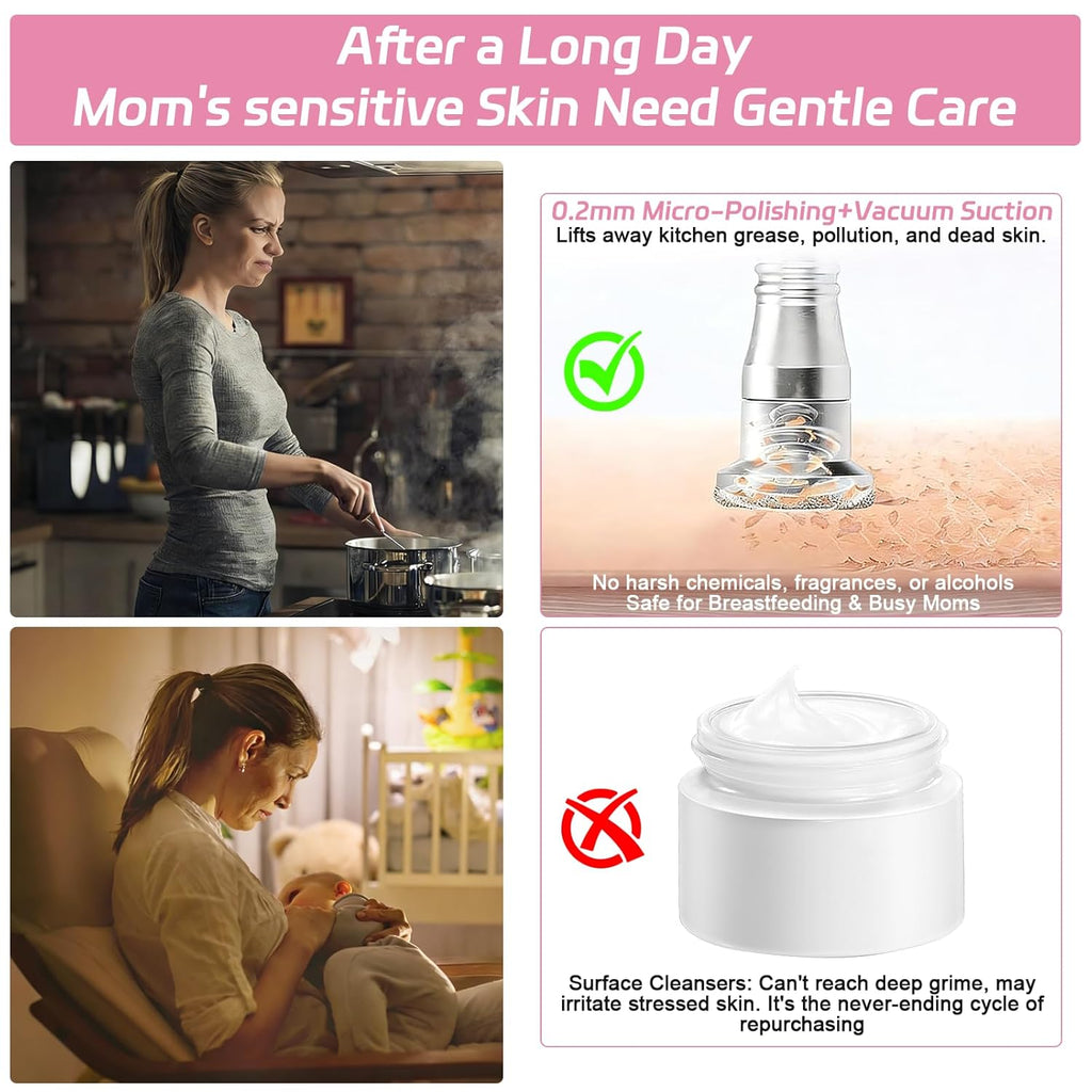 【3 in 1 】Microdermabrasion Machine,  Professional Diamond Dermabrasion Facial Devices at Home