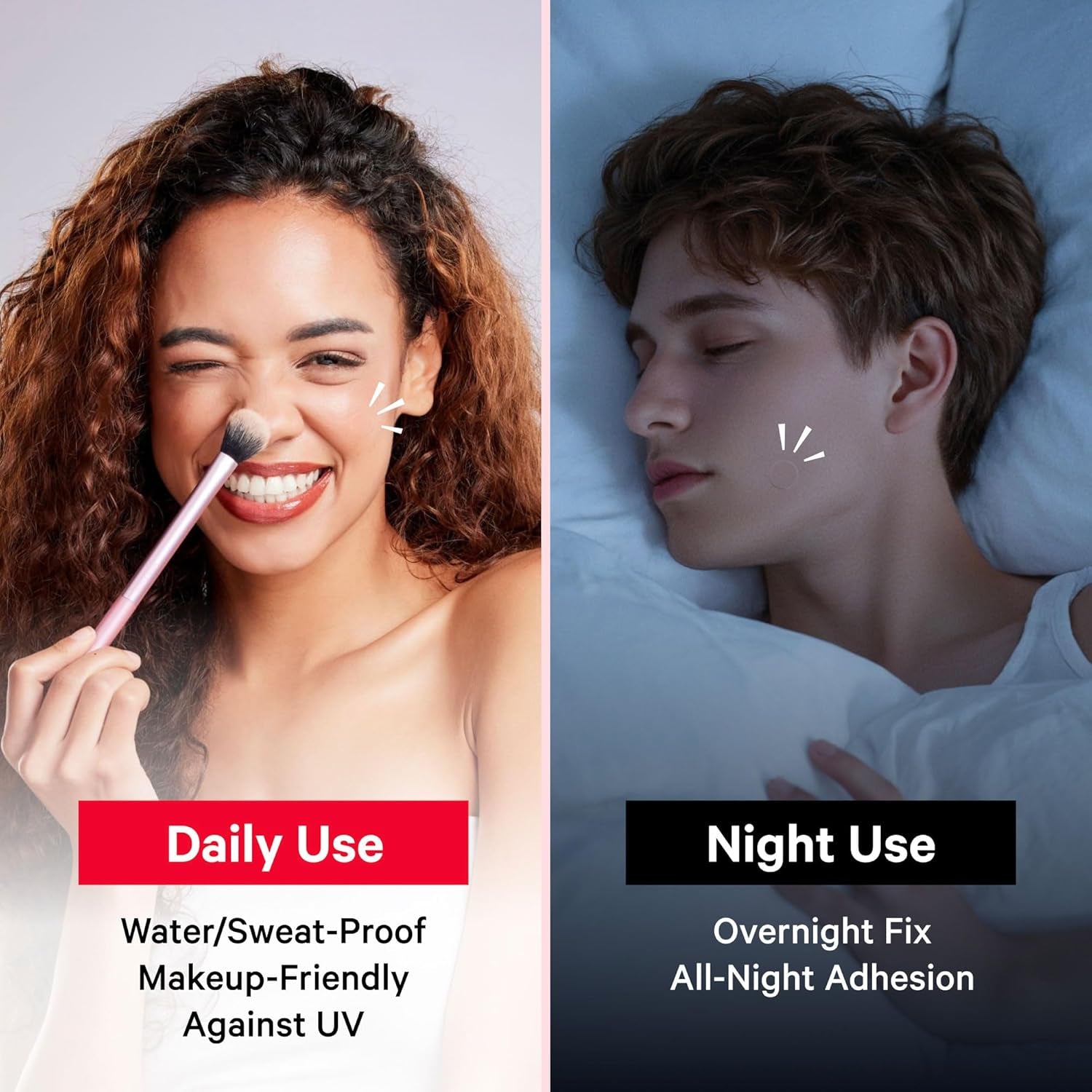 Pimple Patches for Face, Invisible Hydrocolloid Acne Patches, HSA Store Eligible Items, Zit Sticker for Face and Skin, Pimple Sticker for Covering Zits, Blemishes with Salicylic Acid 48 Count