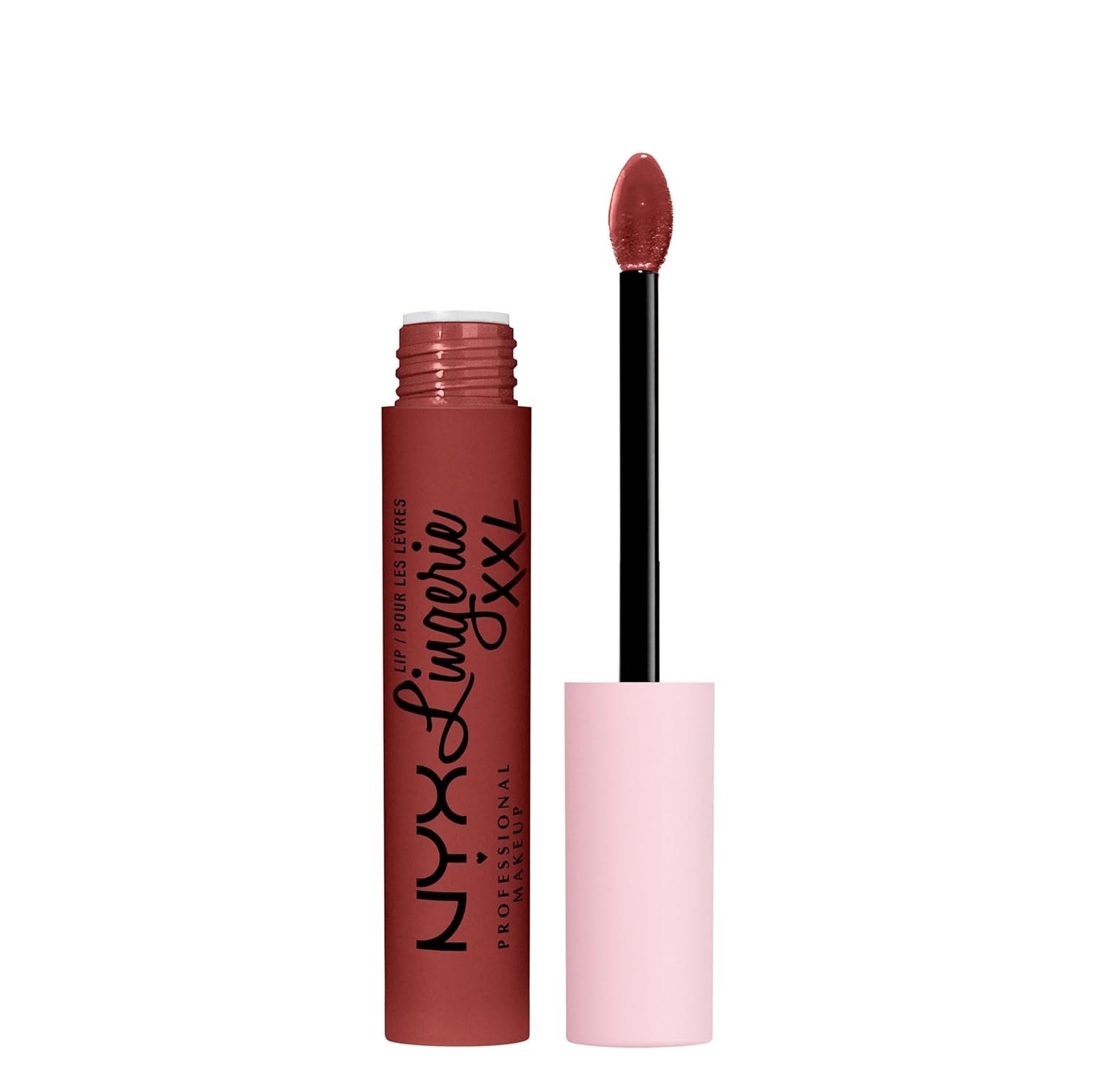 Lip Lingerie XXL Matte Liquid Lipstick - Straps off (Reddish Brown Nude)