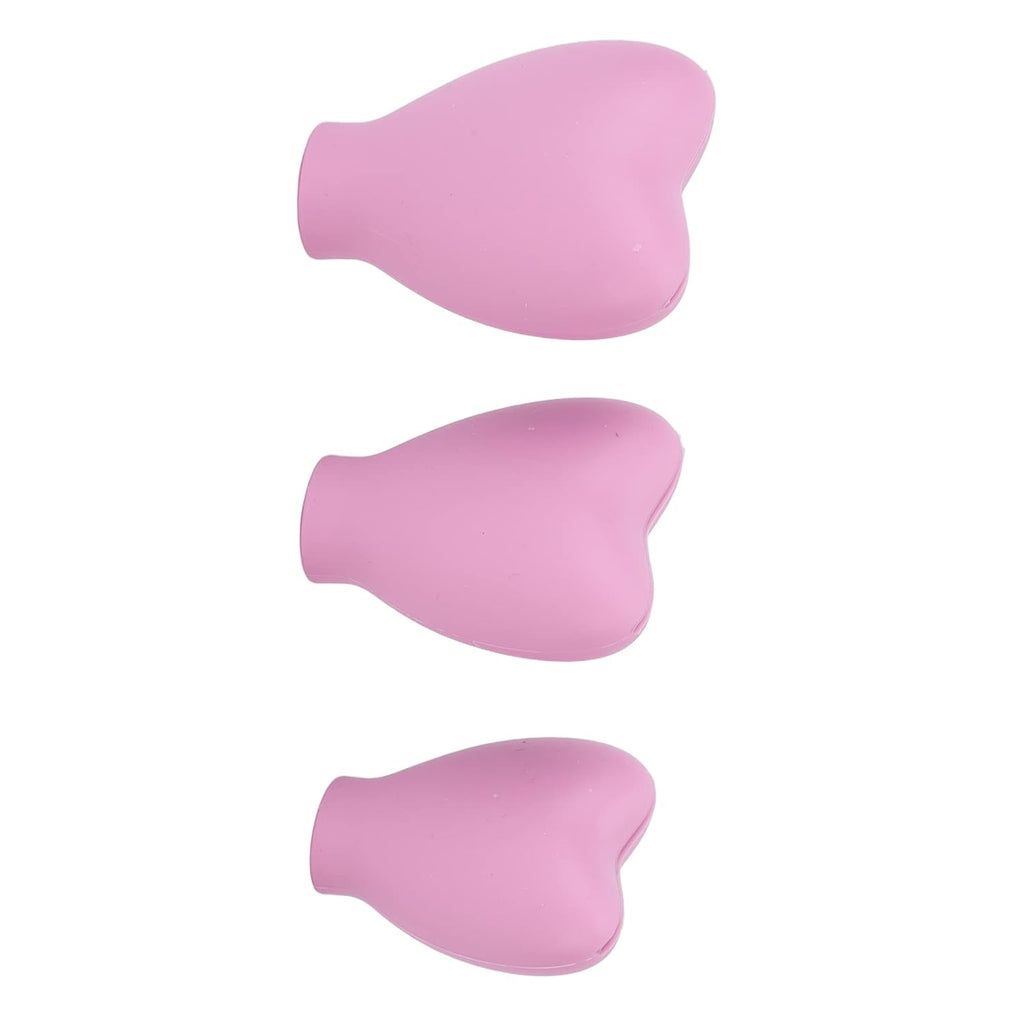 3Pcs Makeup Brush Cover Protector, Silicone Brush Organizer Case for Makeup Storage and Makeup Bag, Reusable Brush Holders for Travel ()