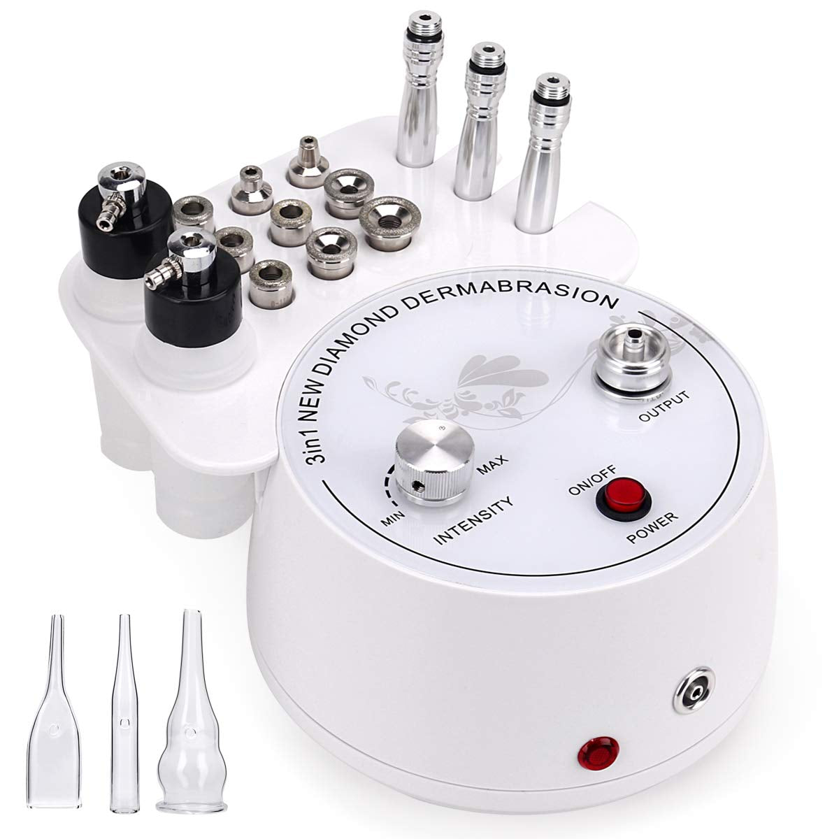 【3 in 1 】Microdermabrasion Machine,  Professional Diamond Dermabrasion Facial Devices at Home