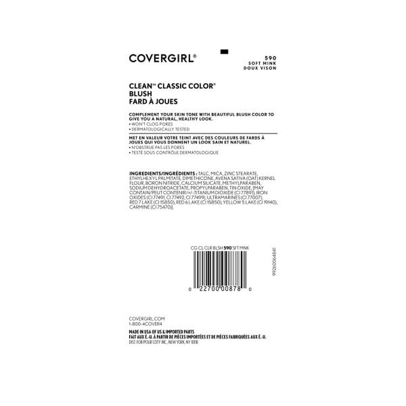 Classic Color Blush Soft Mink