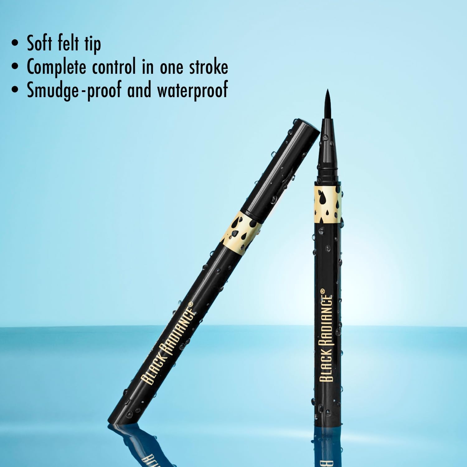 Fine Line Waterproof Liquid Eyeliner Pen - Black Velvet